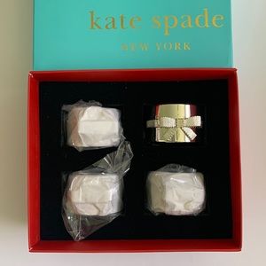 kate spade GRACE AVENUE  napkin rings